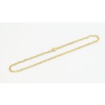 Zlatý náramek, vzor singapur.