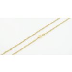 Zlatý řetízek, vzor singapur.