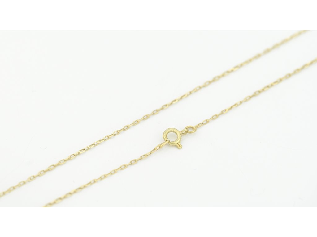 Zlatý řetízek, vzor anker.