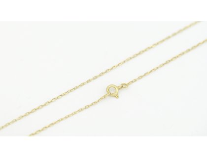 Zlatý řetízek, vzor anker.