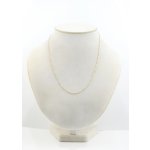 Zlatý řetízek figaro na stojánku