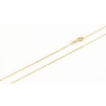 Zlatý řetízek anker – detail