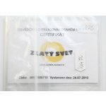 Osvědčení o přírodním drahém kameni