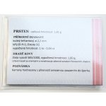 Parametry diamantu a zlata na certifikátu